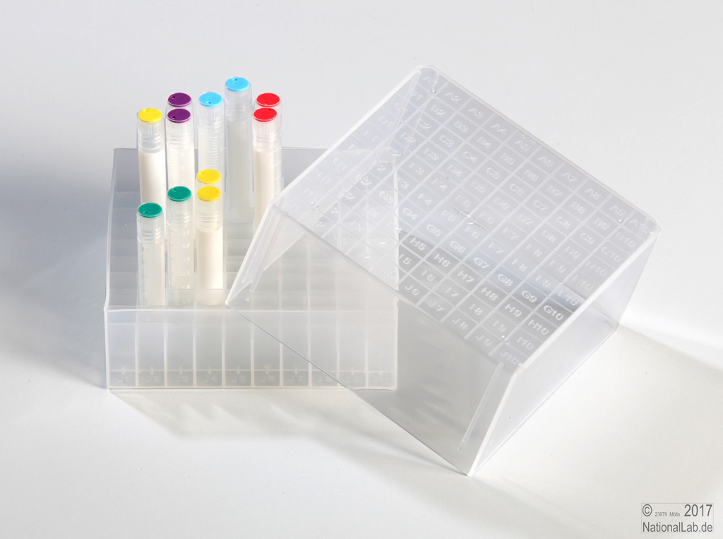 EPPi� Kryobox 5,0 / 10x10 F�cher, H�he 94 mm fix. 