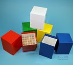 NANU Box 100, H�he 100 mm, verl�ngerter Deckel, ohne eingelegtem Rastereinsatz