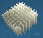 Rastereins�tze f�r EPPi� / BRAVO / DELTA Box 130 x 130 / 133 x 133, H�he 80 mm