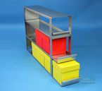 BRAVO 130 Schrankeinsch�be f�r alle Boxen bis 133x133x133 mm, offene Bauform, Griffkante, mit Auszugstop, Schubladenb�den geschlossen