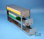 EPPi� 80 Schrankeinsch�be f�r alle Boxen bis 133x133x80 mm, offene Bauform, Klappgriff, mit Auszugstop, Schubladenb�den geschlossen