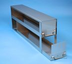 ALPHA 130 Schrankeinsch�be f�r alle Boxen bis 136x136x133 mm, offene Bauform, Klappgriff, ohne Auszugstop, Schubladenb�den geschlossen