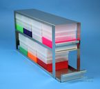 EPPi� 128 Schrankeinsch�be f�r alle Boxen bis 133x133x128 mm, offene Bauform, Griffkante, ohne Auszugstop, Schubladenb�den geschlossen