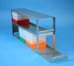 EPPi� 128 Schrankeinsch�be f�r alle Boxen bis 133x133x128 mm, offene Bauform, Griffkante, mit Auszugstop, Schubladenb�den geschlossen