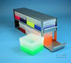 EPPi� 105 Schrankeinsch�be f�r alle Boxen bis 133x133x105 mm, offene Bauform, Griffkante, mit Auszugstop, Schubladenb�den geschlossen