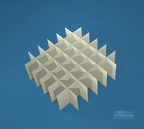 Rastereins�tze f�r NANU Box 76 x 76, H�he 25 mm