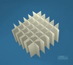 Rastereins�tze f�r NANU Box 76 x 76, H�he 40 mm