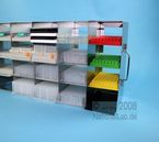 Mikrotiter Schrankgestelle f�r Mikrotiterplatten bis 86x128x58 mm