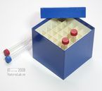 CellBox Box Maxi, H�he 128 mm, mit eingelegtem 6x6 Rastereinsatz (H�he 90 mm)